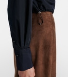 Veronica Beard Wilfred technical taffeta shirt