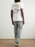 Local Authority LA - Logo-Print Cotton-Jersey T-Shirt - White