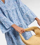 Heidi Klein Camps Bay Beach printed cotton kaftan