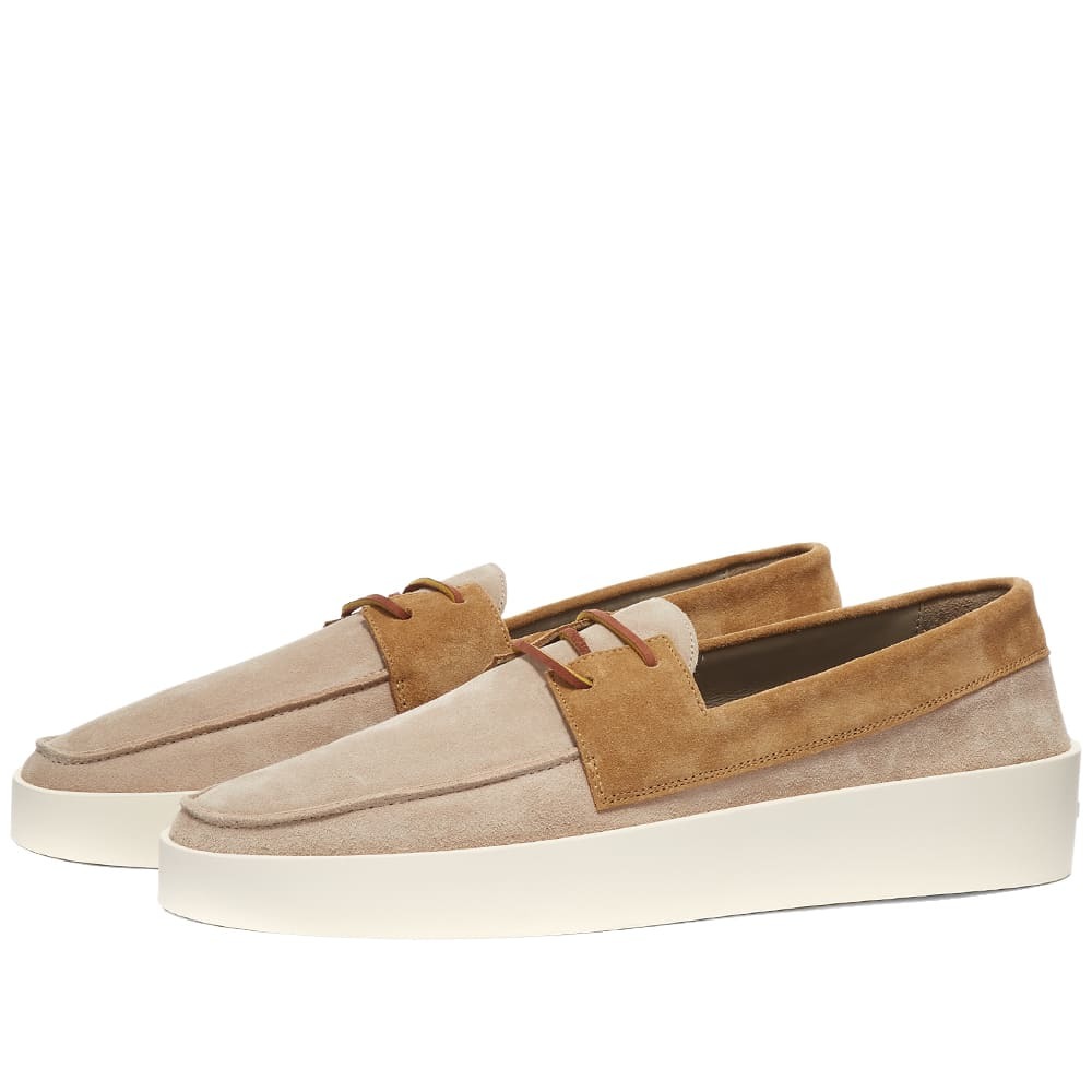 Fear Of God BOAT LOW BIANCO スエード シューズ-