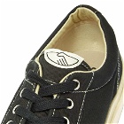 Stepney Workers Club Men's Dellow Canvas Sneakers in Black