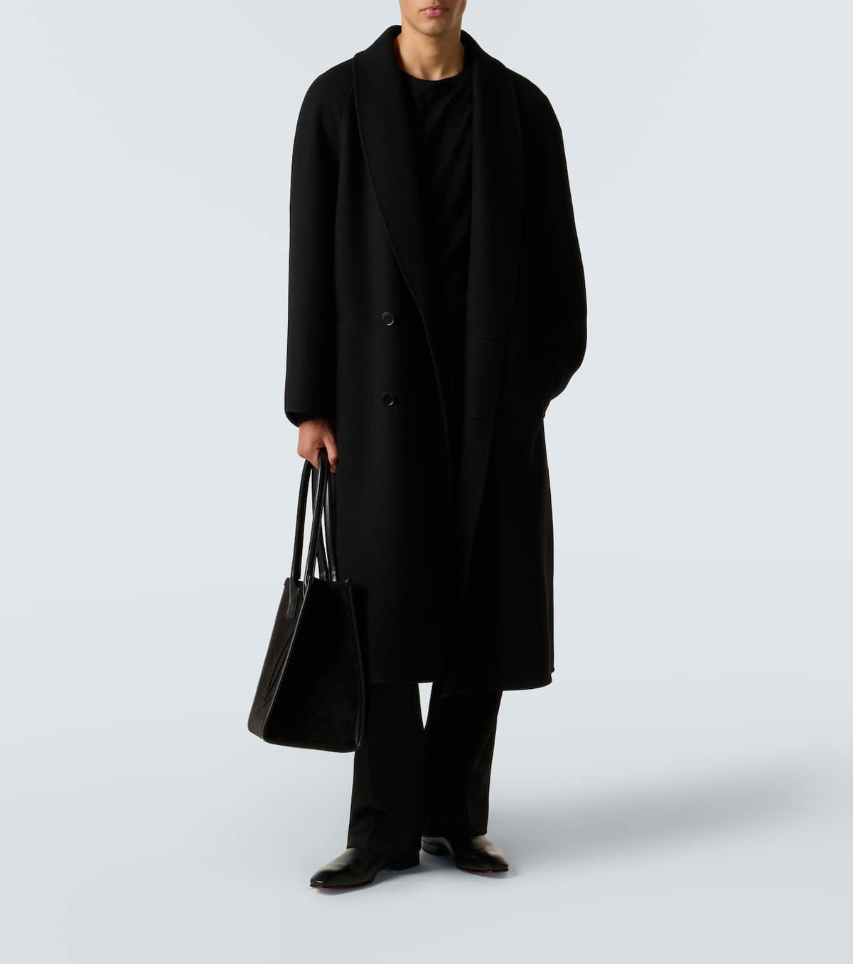 Christian Louboutin By My Side suede tote bag