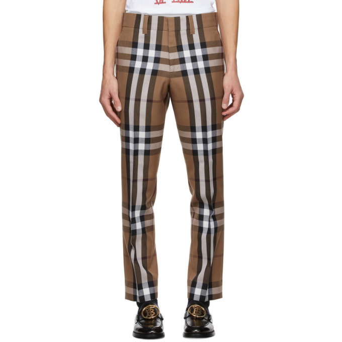 Photo: Burberry Brown House Check Trousers