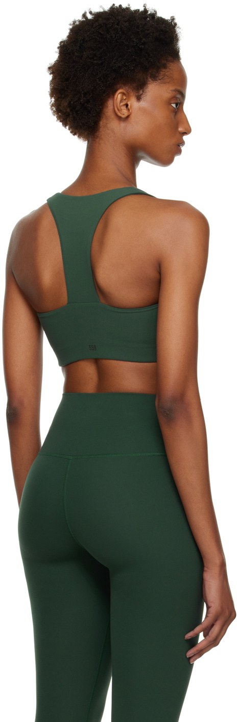 Splits59 Green Sara Airweight Sport Bra