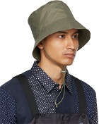 Engineered Garments Khaki K-Way Edition Pascalen 3.0 Bucket Hat