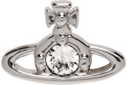 Vivienne Westwood Silver Nano Solitaire Single Stud