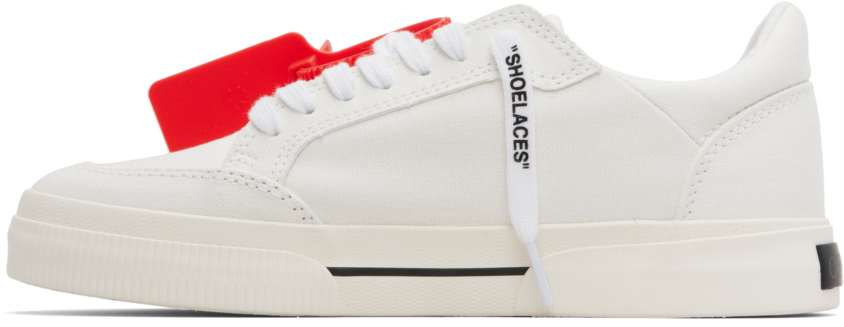 Off-White White Vulcanized Low Sneakers