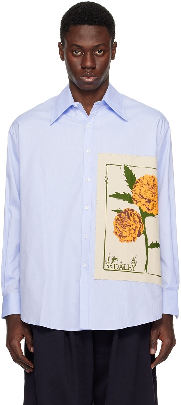 Photo: S.S.Daley Blue Patch Shirt