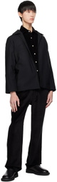 Factor's Black Big Pocket Shirt