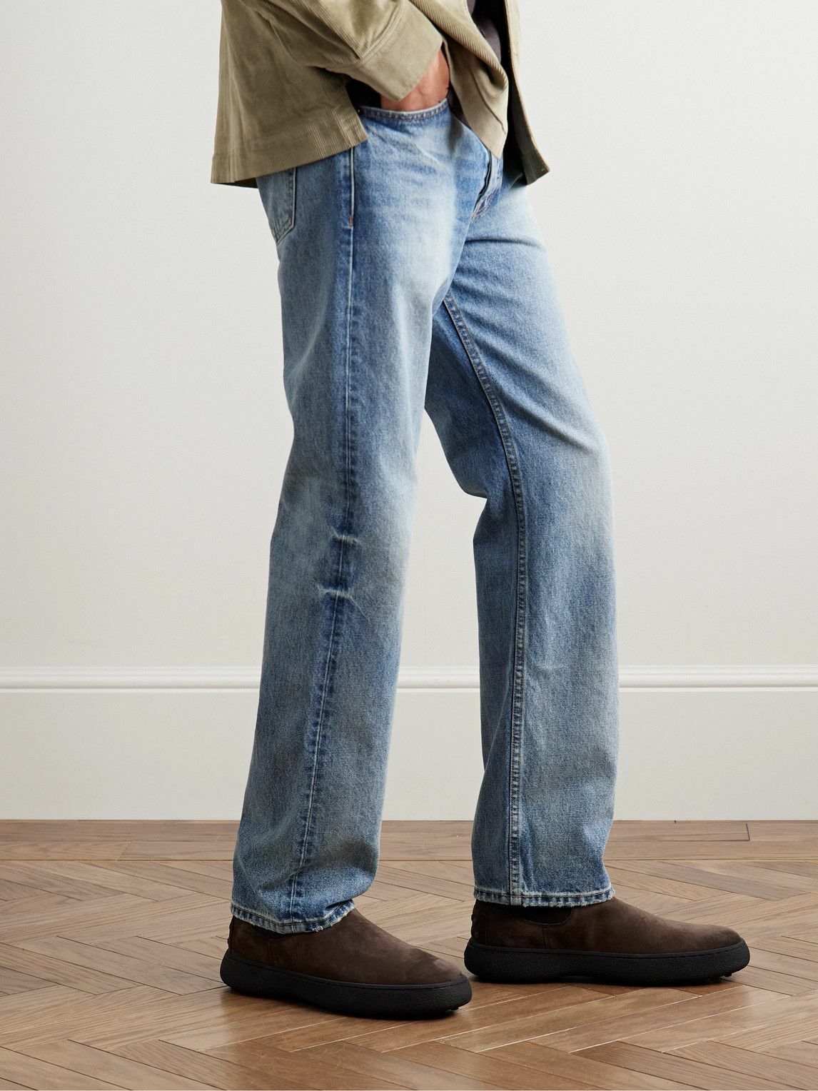 Tod's - Suede Chelsea Boots - Brown