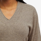 Faithfull The Brand Women's Frederikke Cashemere Sweater in Taupe Marle