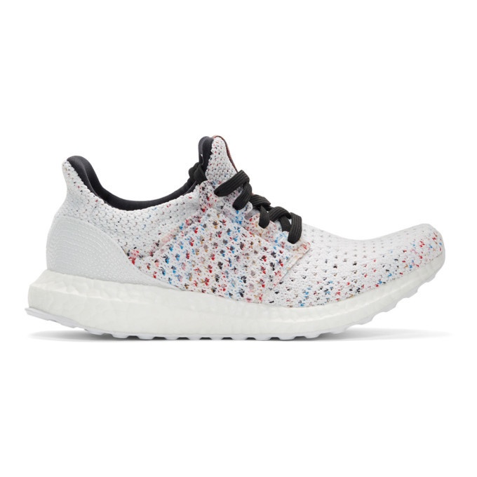 Photo: adidas x Missoni White and Blue UltraBoost Sneakers