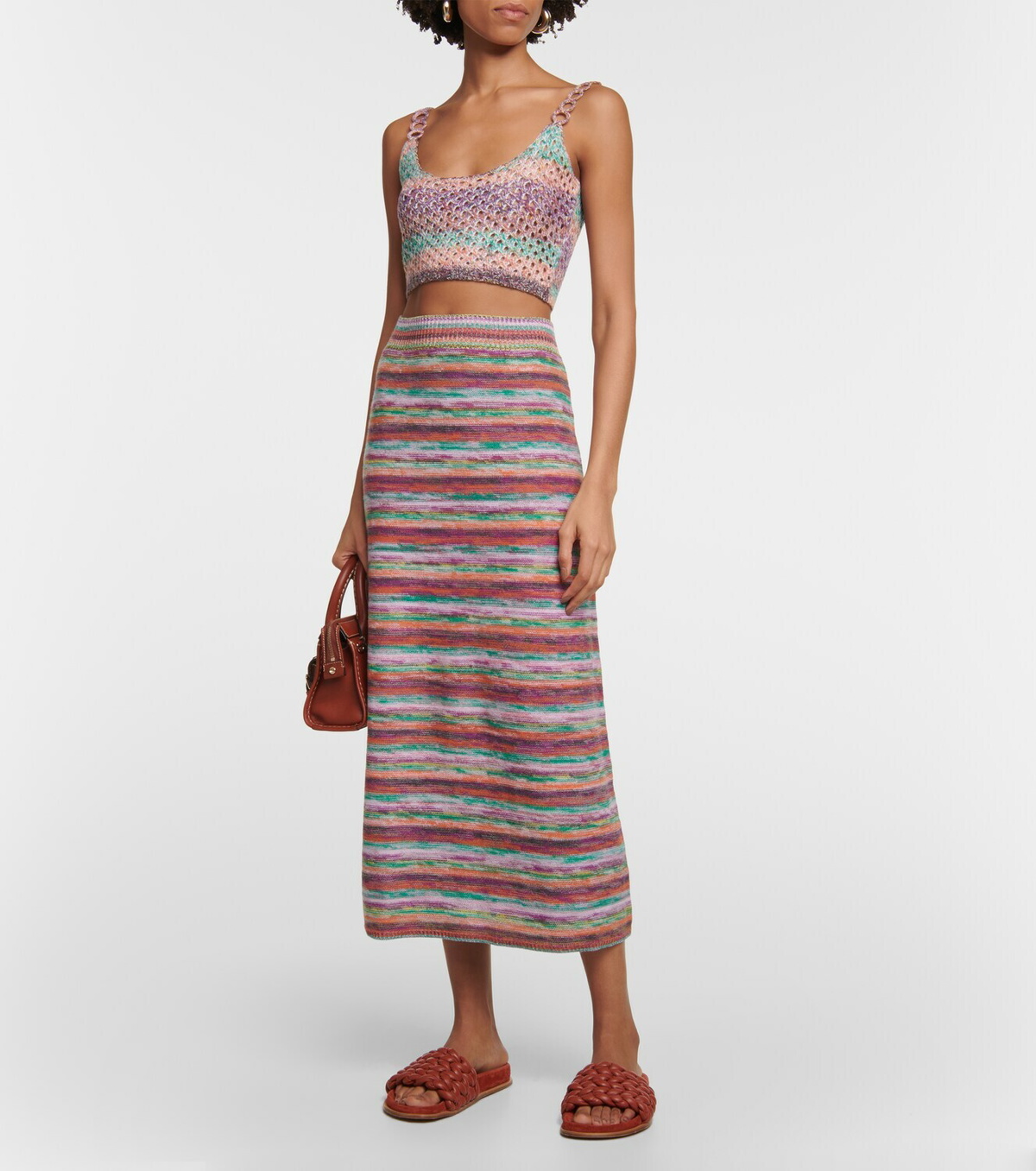 High Waist Chloe Long Skirt