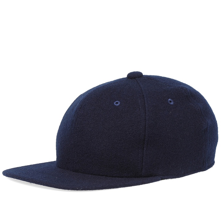 Photo: Blue Blue Japan Dyed Melton Baseball Cap