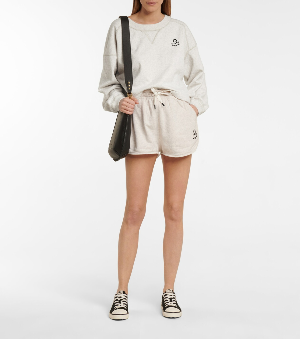 Isabel Marant - Mifikia cotton-blend jersey shorts Isabel Marant