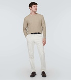 Loro Piana Cable-knit cashmere sweater