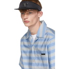 Prada Blue Striped Bahama Shirt