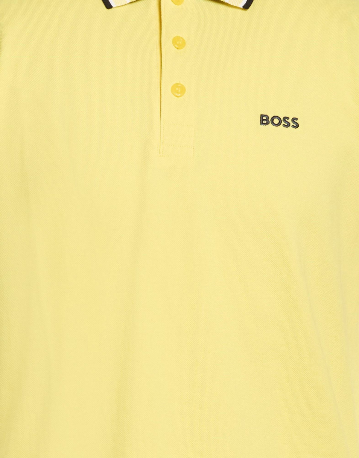 Boss Mens Polo shirt in Yellow
