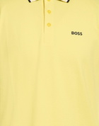 Boss Mens Polo shirt in Yellow