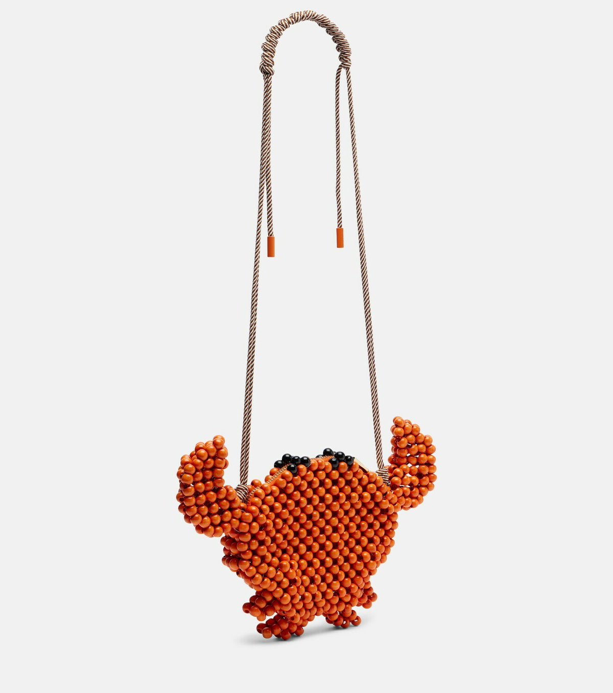 Alémais Crab Mini beaded crossbody bag