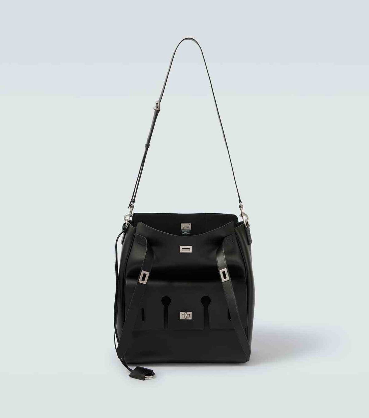 Balenciaga Bel Air leather messenger bag