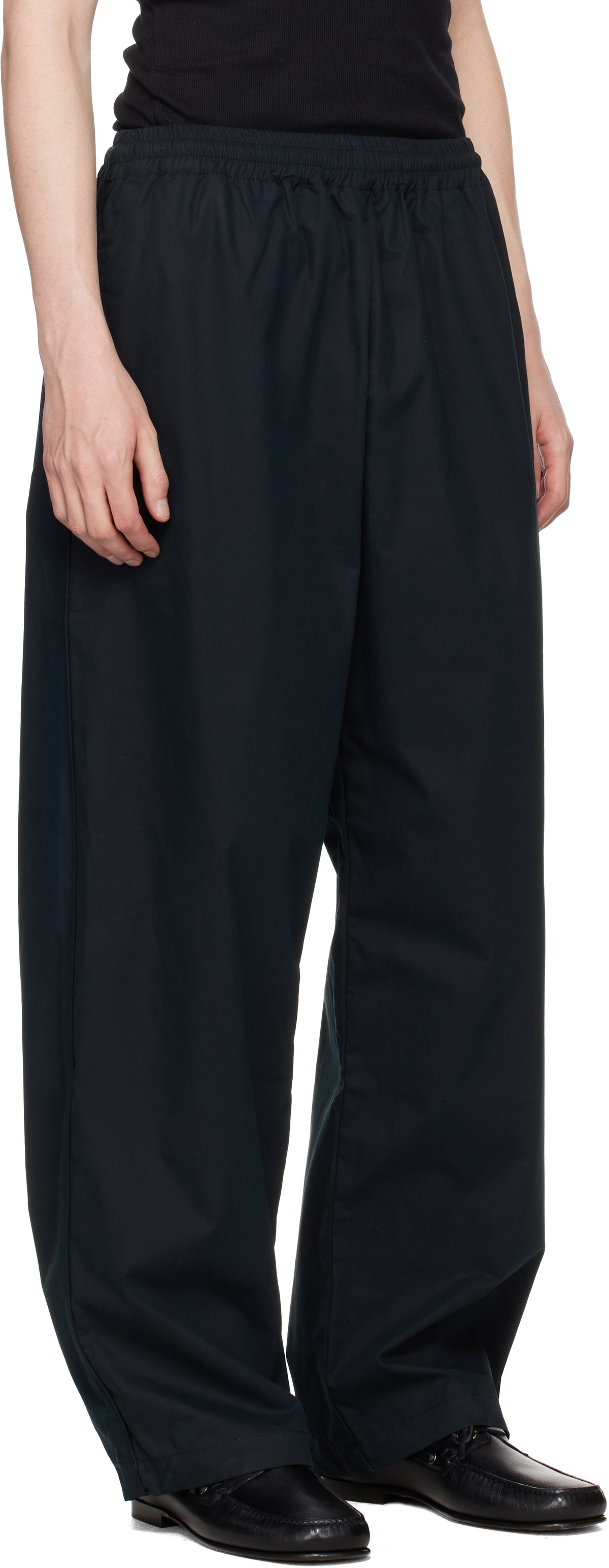 WILLY CHAVARRIA Black Ruff Rider Track Pants