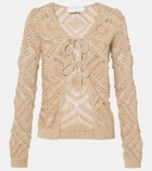 Xu Zhi Crochet lace cardigan