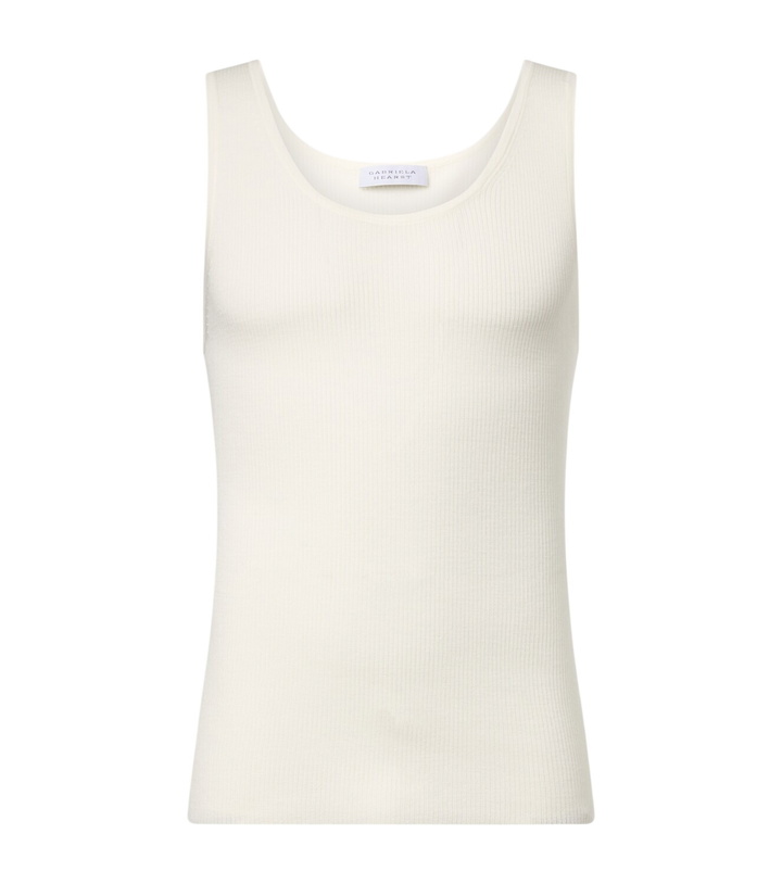 Photo: Gabriela Hearst Wool tank top