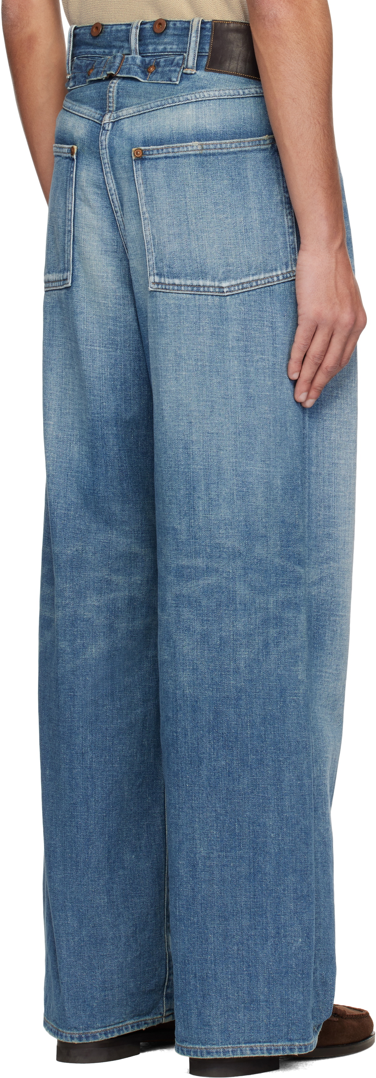 Taiga Takahashi Blue Lot. 704 C.1920's Jeans