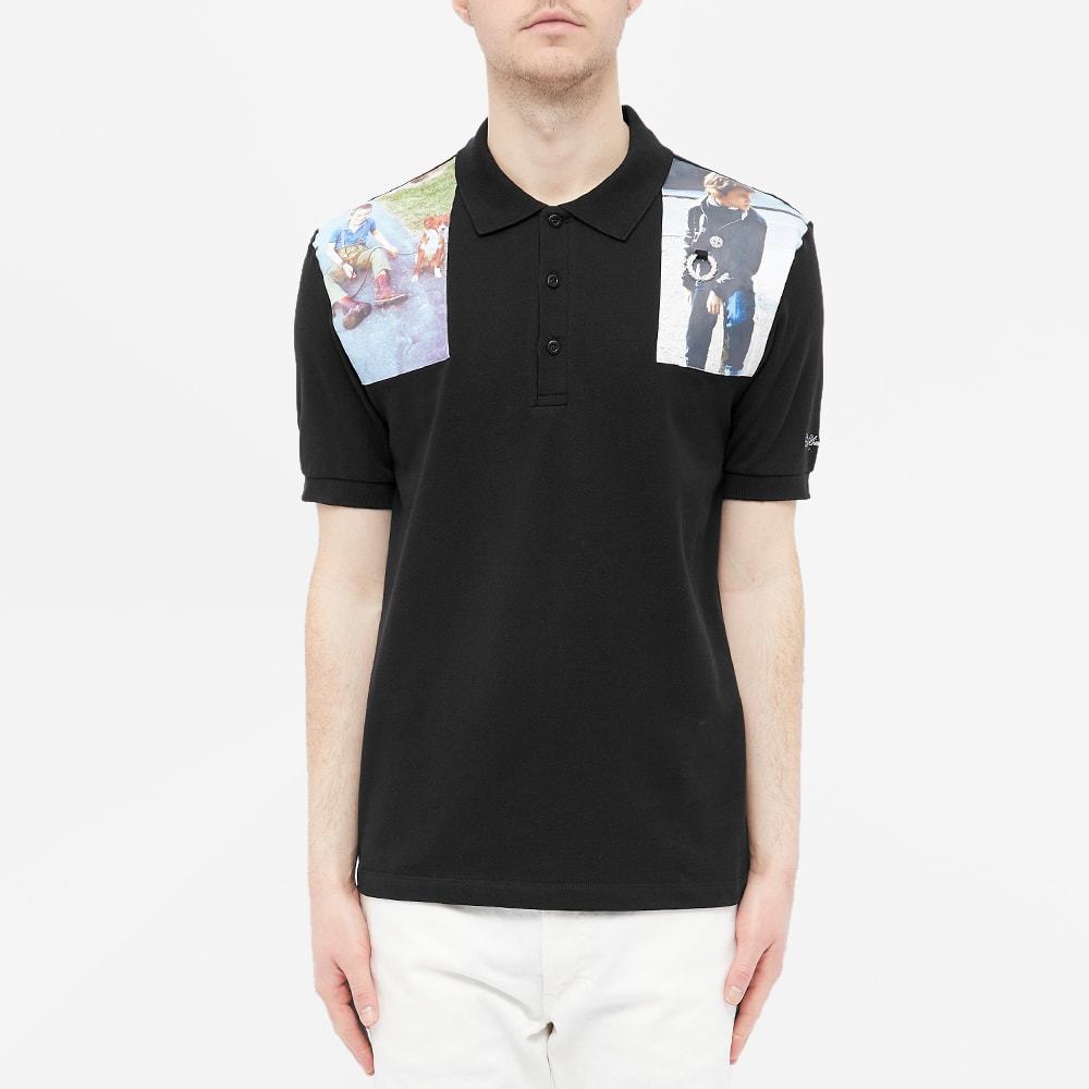 Fred Perry x Raf Simons Printed Patch Polo Fred Perry Laurel