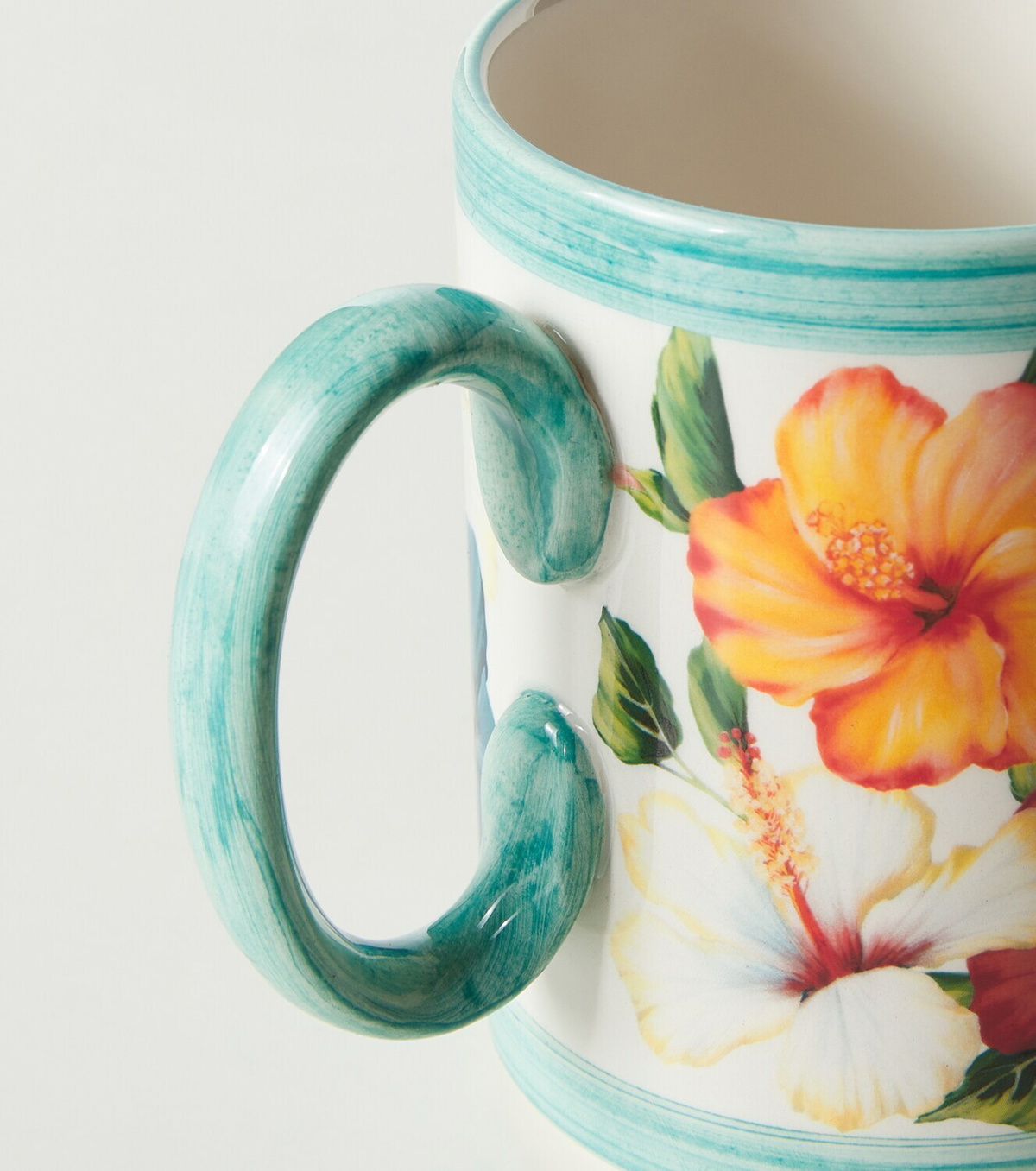 Dolce&Gabbana Casa Floral ceramic mug