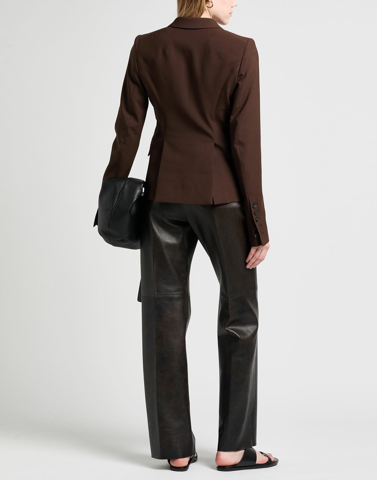 Rick Owens Womens Blazer in Brown