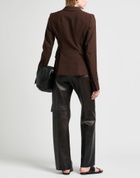 Rick Owens Womens Blazer in Brown