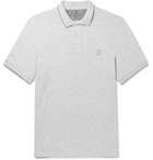 Brunello Cucinelli - Slim-Fit Cotton-Piqué Polo Shirt - Gray