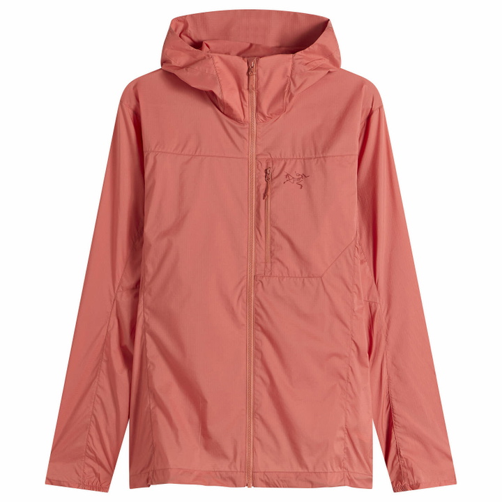 Photo: Arc'teryx Men's Squamish Hooded Jacket in Stone Red