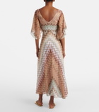 Missoni Lamé midi dress