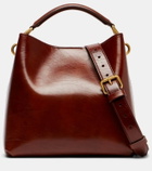 Dries Van Noten Grip Small leather tote bag
