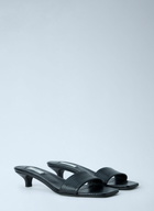 Toteme Slim Lizard-Embossed Bandeau Sandals