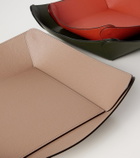 Giobagnara Safran Large leather bowl