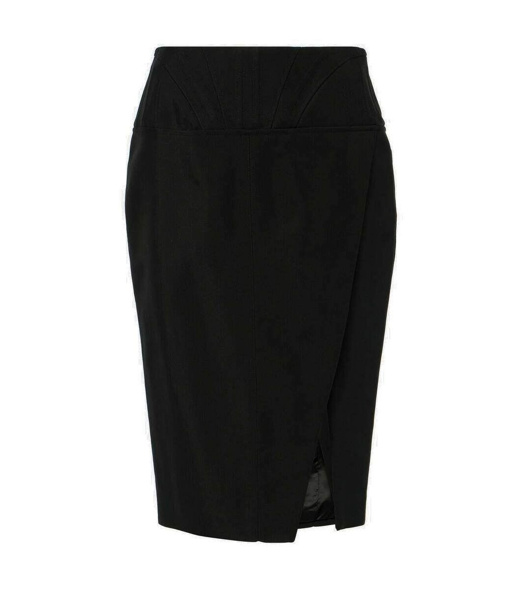 Mugler High-rise pencil skirt Mugler