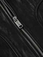 Enfants Riches Déprimés - Television Panelled Leather Jacket - Black