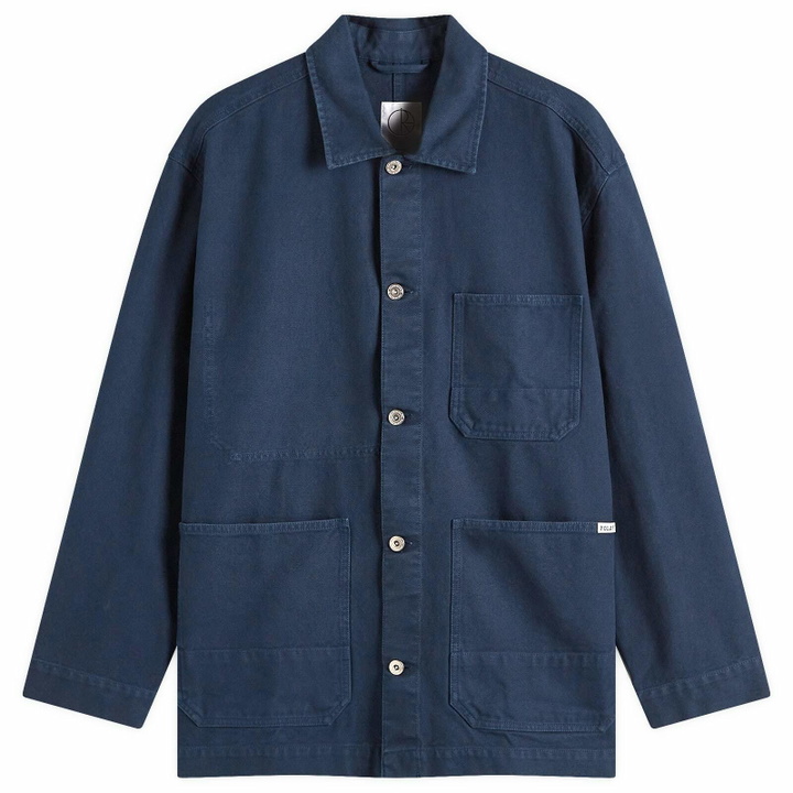 Photo: Polar Skate Co. Men's Ezra Chore Jacket in Neptune Blue