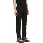 Rochambeau Black Pipe Trousers