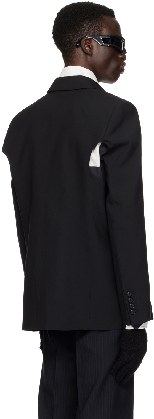 Walter Van Beirendonck Black Star Blazer