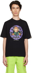 AAPE by A Bathing Ape Black Alfa Camo T-Shirt