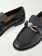 Bottega Veneta - Astaire Knot-Detailed Leather Loafers - Black