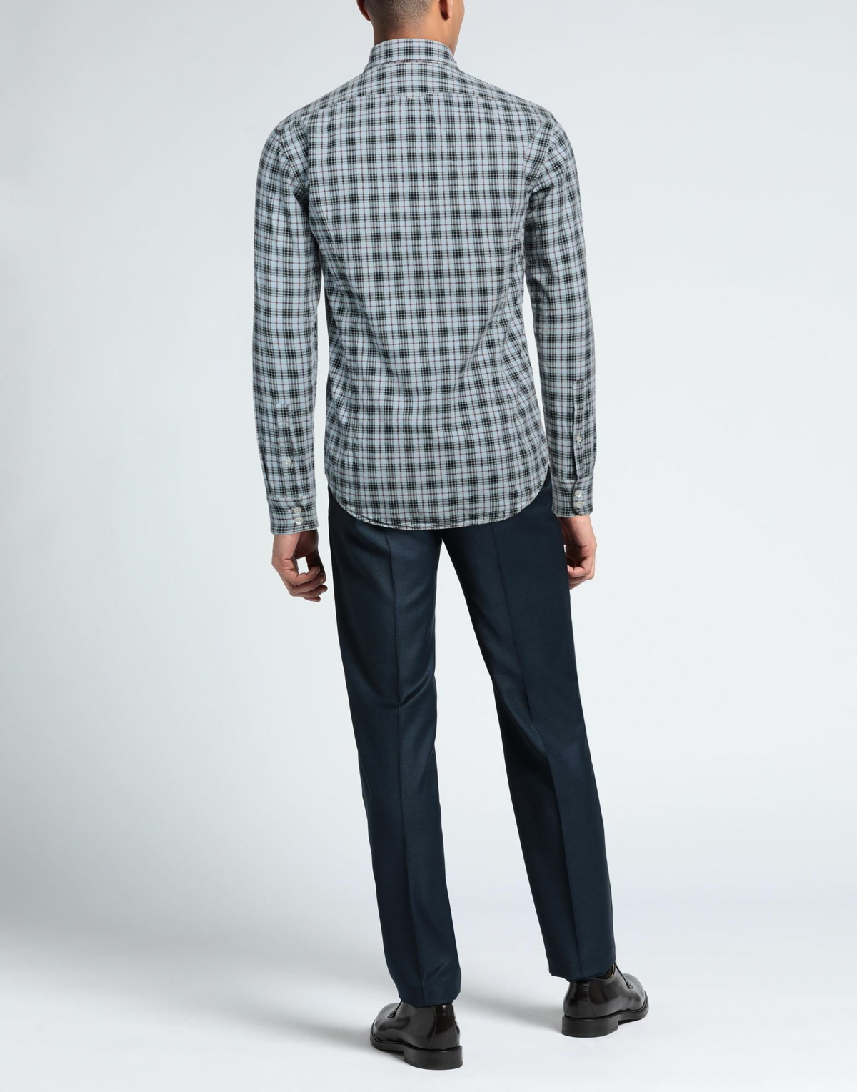 Massimo Alba Mens Shirt Light in Blue
