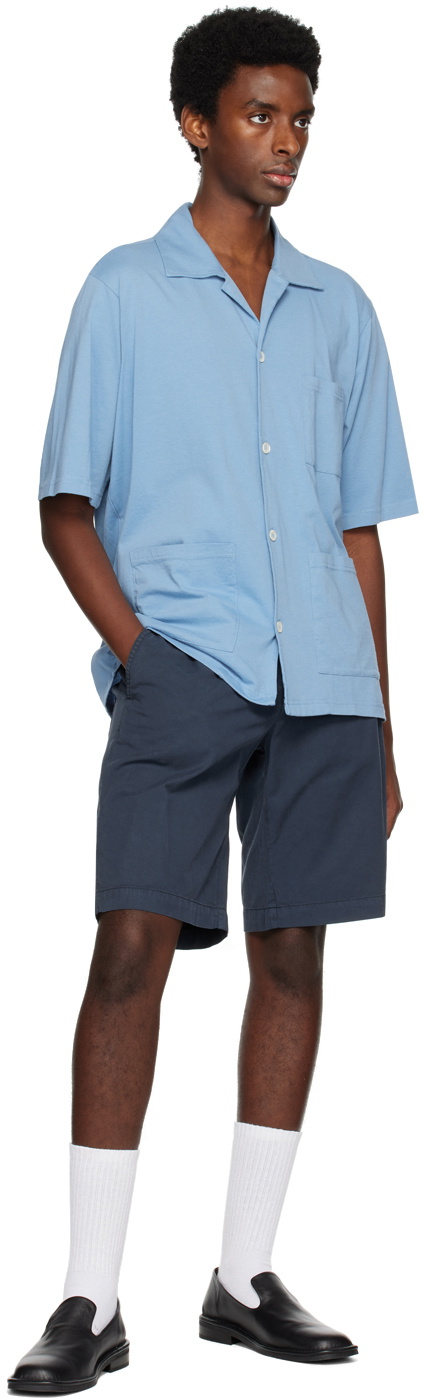 ASPESI Navy Bermuda Shorts