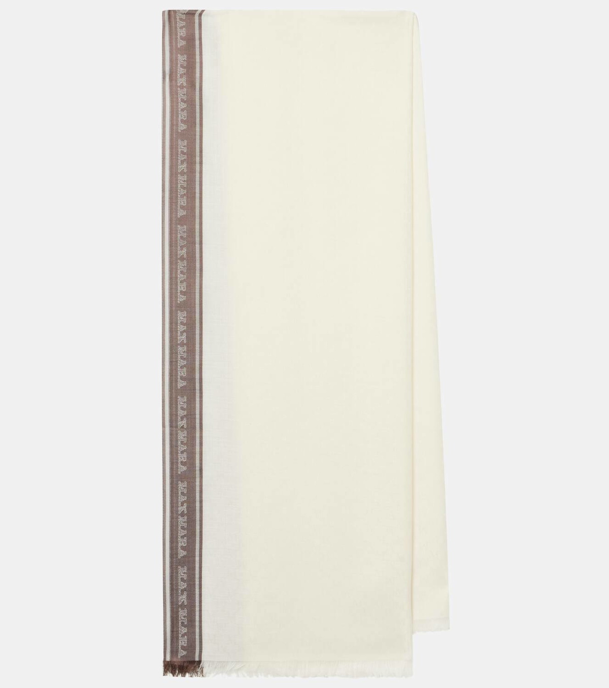 スカーフ Max Mara MADRE - Silk, cashmere and wool stole Max Mara Madre - Silk, Cashmere And Wool Stole – BALTINI