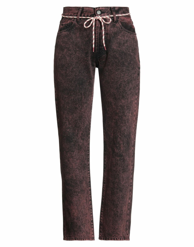 Photo: Aries Womens Jeans Burgundy
